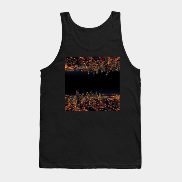 Seattle Night Tank Top by LB35Y5